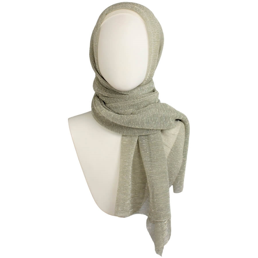 Simply Glamorous! Golden Silver with Green-ish Hues