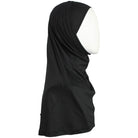 Black Cotton Jersey Two-Piece Amira - Medium  Size &  Longer Tube Cap