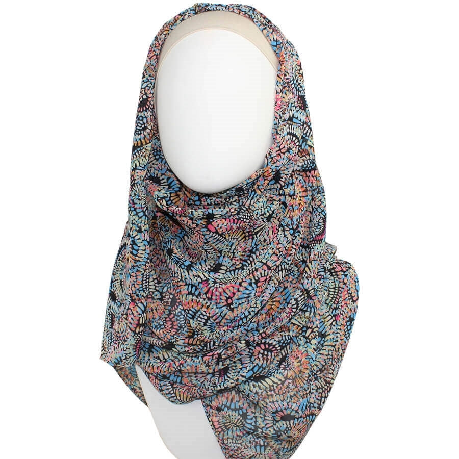 Army Green Love Chiffon Hijab!