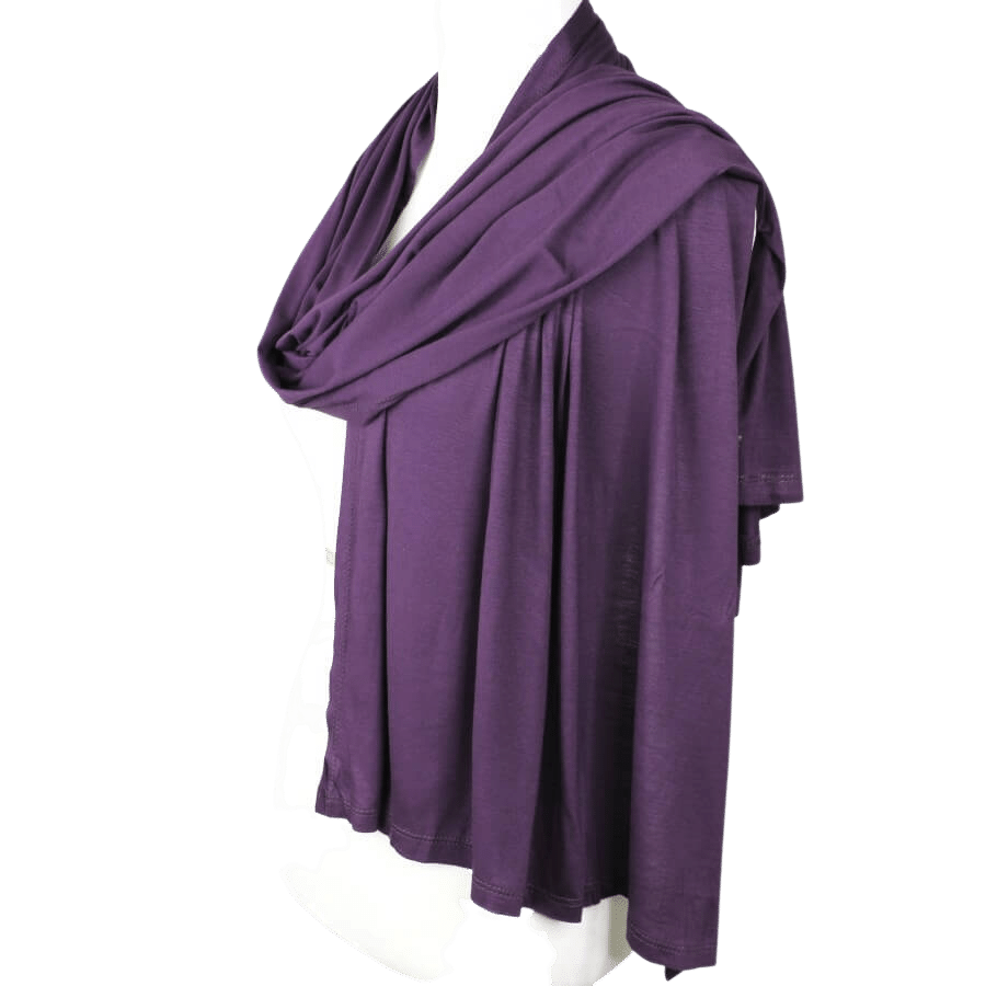 Everyday Staple Jersey Hijab - Eggplant Purple - NEW