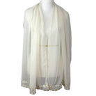 Chiffon with a Pleasant Twist Hijab - Neutral Beige