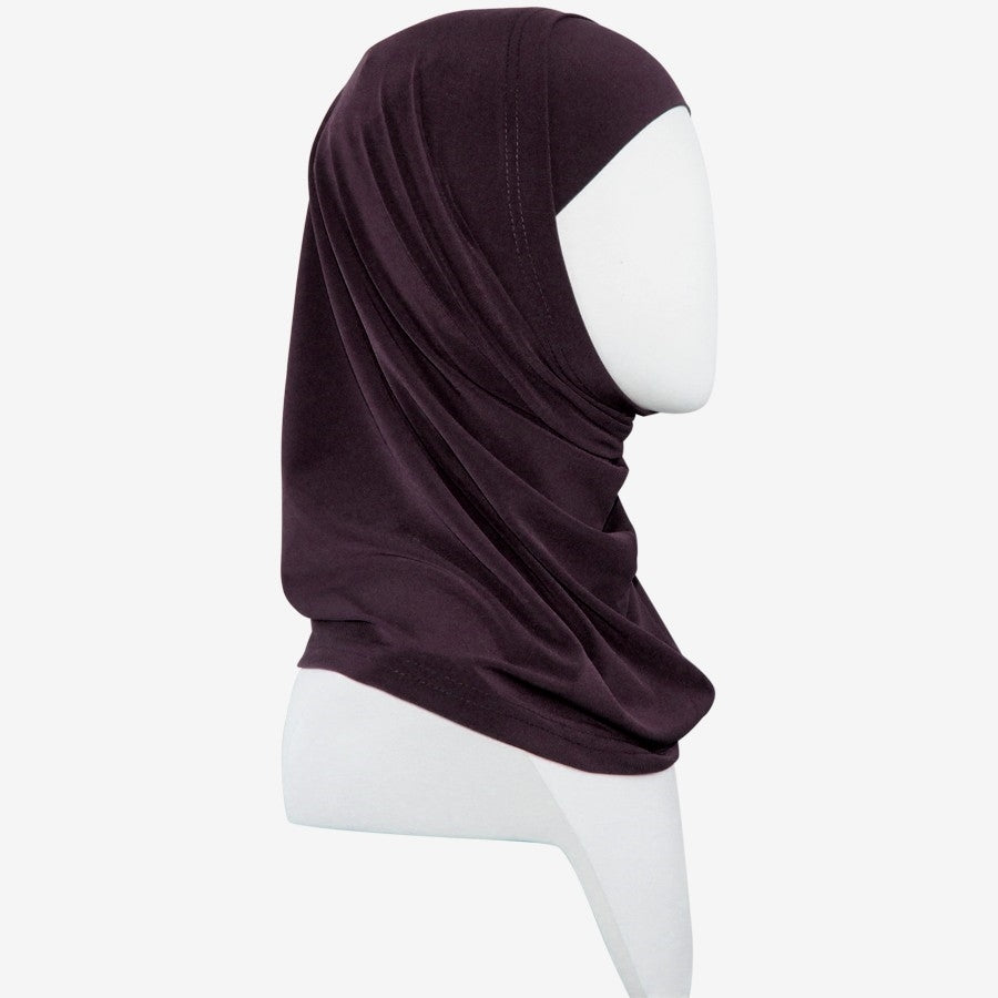 Eggplant Purple  RAYON Two-Piece Amira - Regular Size