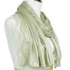 Kuwaiti Neutral Soybean Hijab Lace border - NEW