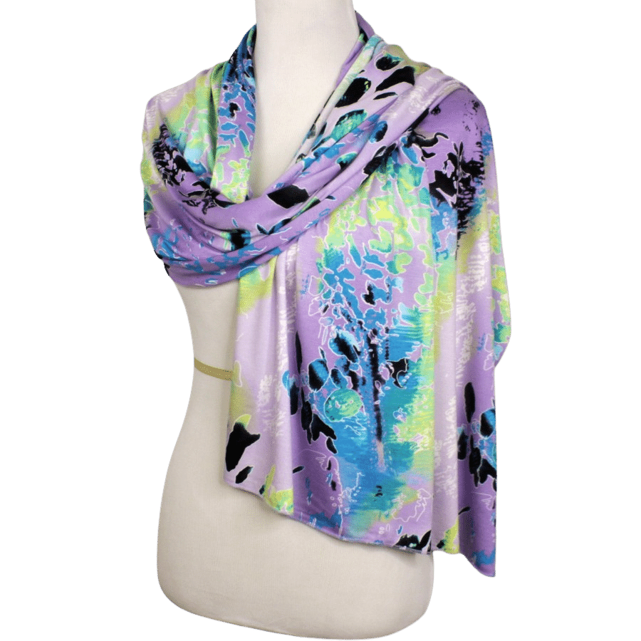 Fashionista Spirit Patterned Jersey Hijab!