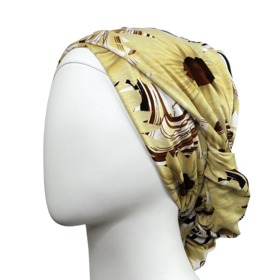 Sunflowers Meadow Patterned Jersey Hijab!