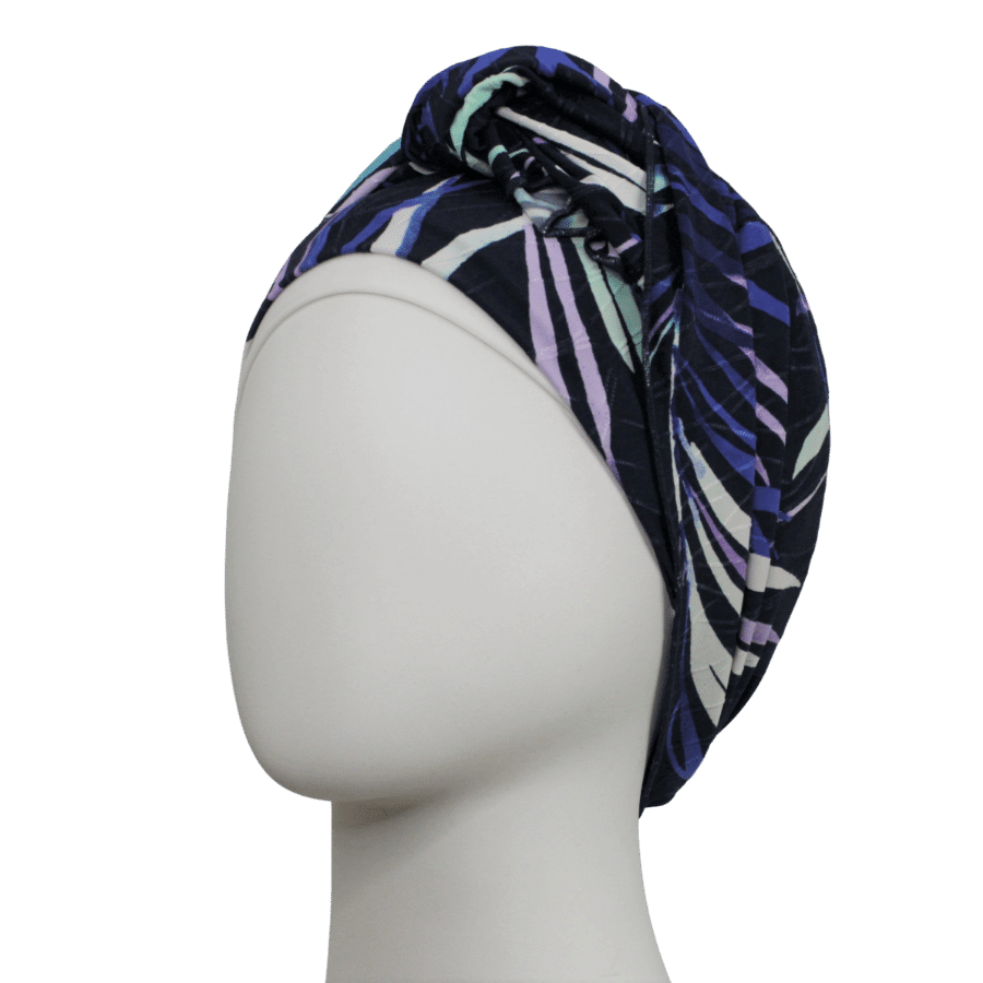 Freshly Warm Smooth  Patterned Jersey Hijab  - Soft & Cool "Zibde Feel"