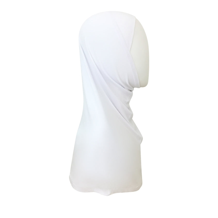 White Amira One Piece Regular Size - Buttery Rayon Fabric - NEW