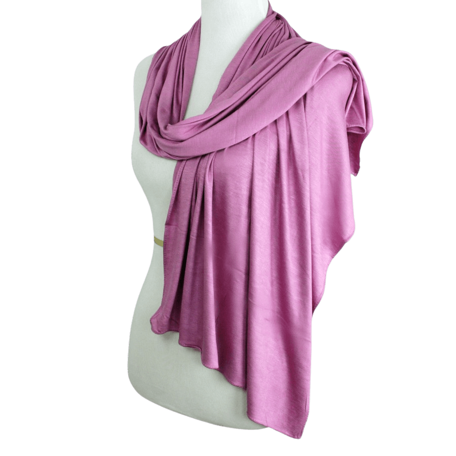 Kuwaiti Everyday Lilac Cotton Jersey Hijab