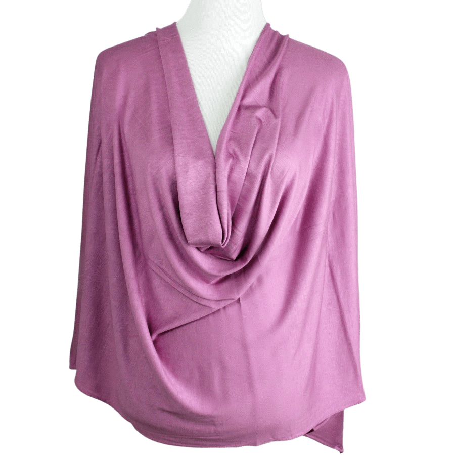 Kuwaiti Everyday Lilac Cotton Jersey Hijab