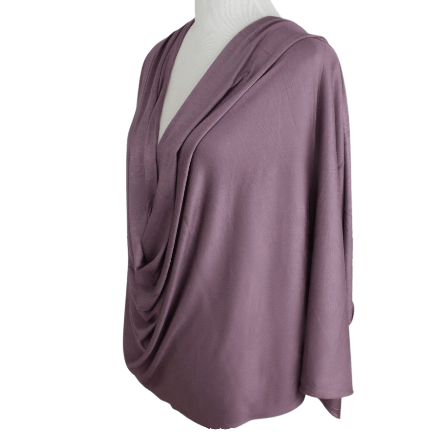 Kuwaiti Everyday Dusty Mauve Cotton Jersey Hijab