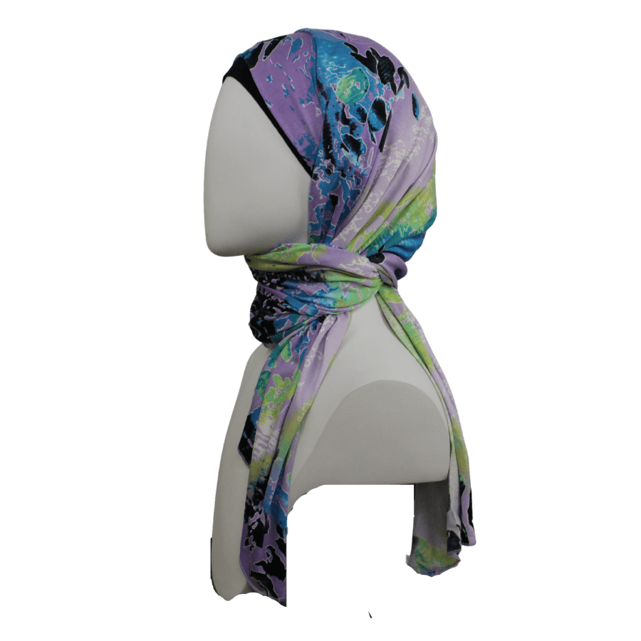 Fashionista Spirit Patterned Jersey Hijab!