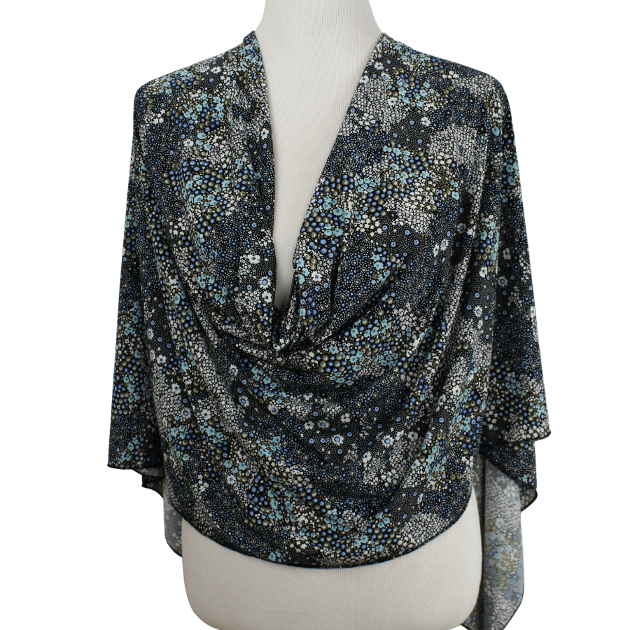 Starry Nights Patterned Jersey Hijab Soft & Cool "Zibde Feel"  - NEW