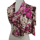 For the Love of Cherry Blossoms Patterned Jersey Hijab  - NEW