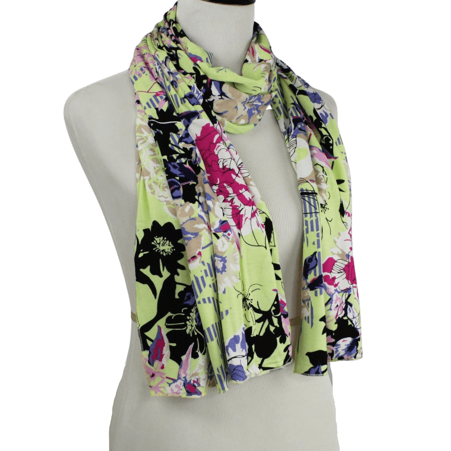 Boss Lady Patterned Jersey Hijab  - NEW