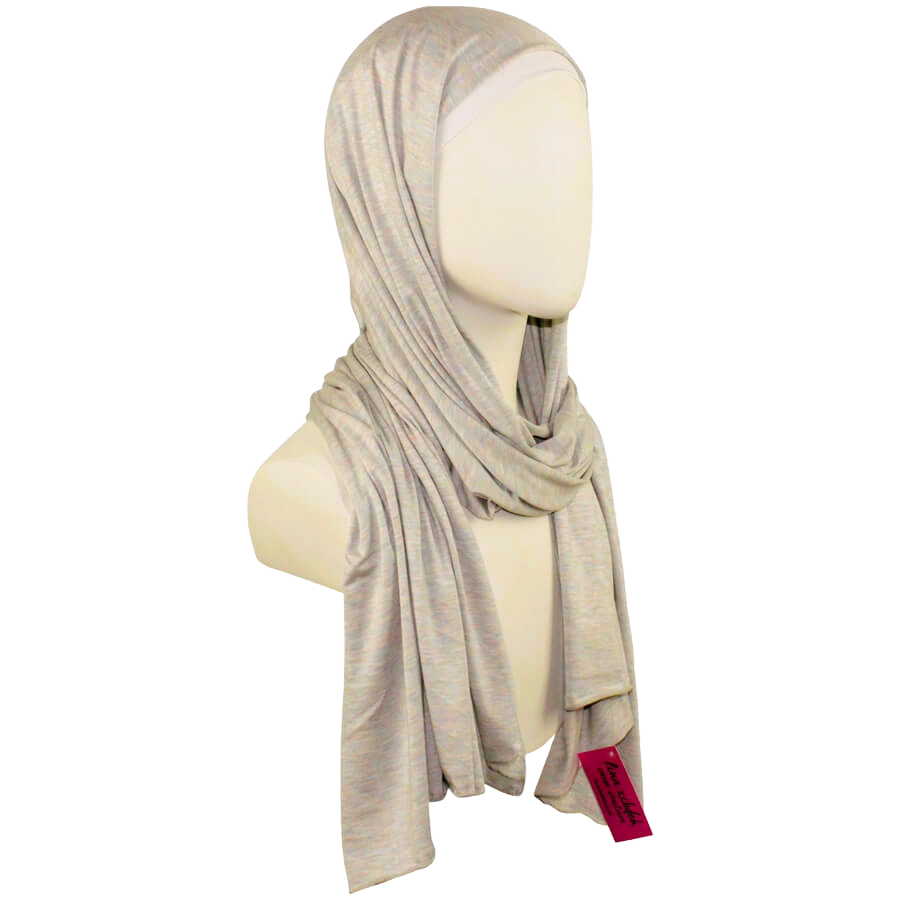 Neutral Beige Jersey Hijab Soft & Drapey - 5 Subtle Tones - NEW