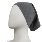 Dark Heather Grey Poly-Cotton Tube Undercap