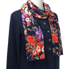 A Walk in the Meadow Floral Patterned Jersey Hijab  - NEW