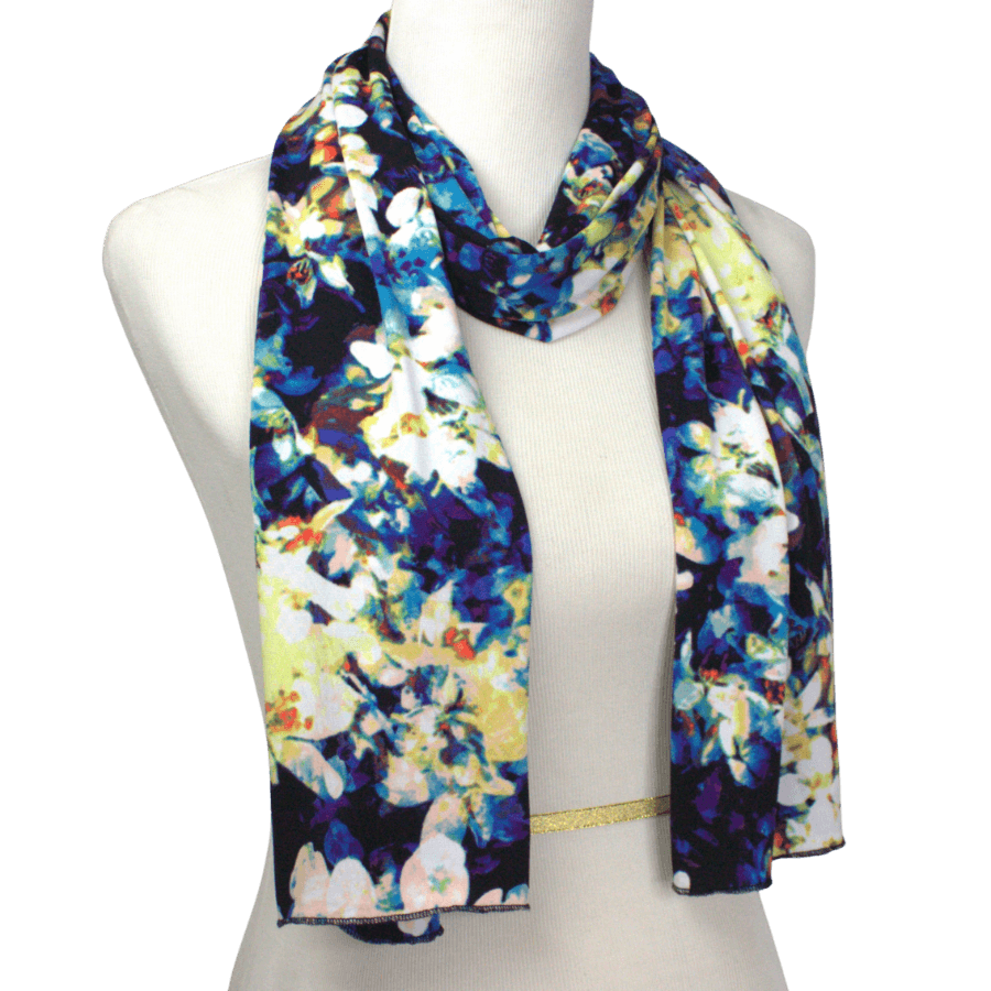 The "IT"  Patterned Jersey Hijab  - Soft & Cool "Zibde Feel" - NEW