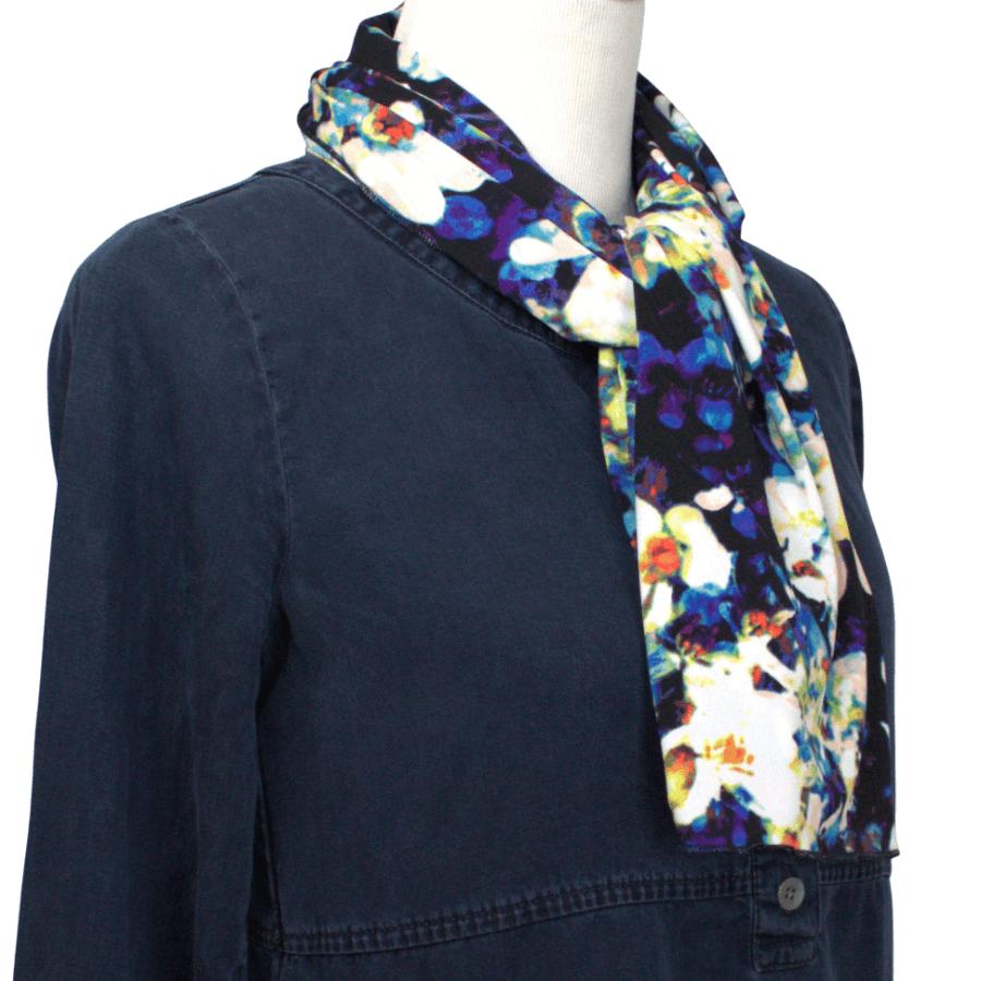 The "IT"  Patterned Jersey Hijab  - Soft & Cool "Zibde Feel" - NEW