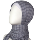 Not Your Regular Solid Kuwaiti Hijab - Grey