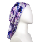 A Breath of Lilac Blossom Patterned Jersey Hijab  - NEW