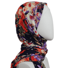 A Walk in the Meadow Floral Patterned Jersey Hijab  - NEW