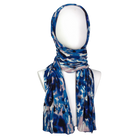 Your New BFF Patterned Jersey Hijab  - smaller width