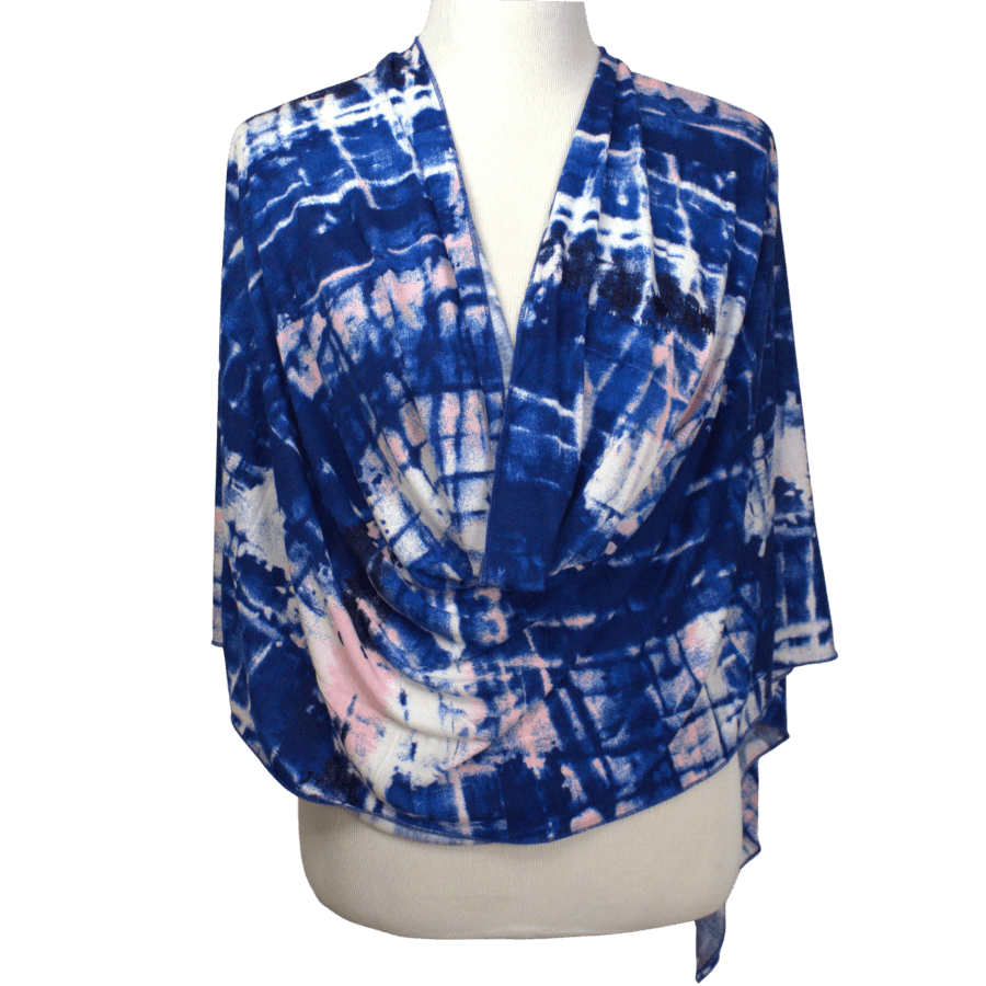 A Breath of Fresh Air Patterned Jersey Hijab - NEW PRINT