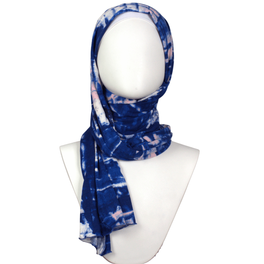 A Breath of Fresh Air Patterned Jersey Hijab - NEW PRINT