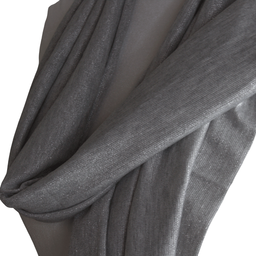 Light Grey Shimmer Jersey Wrap - regular size