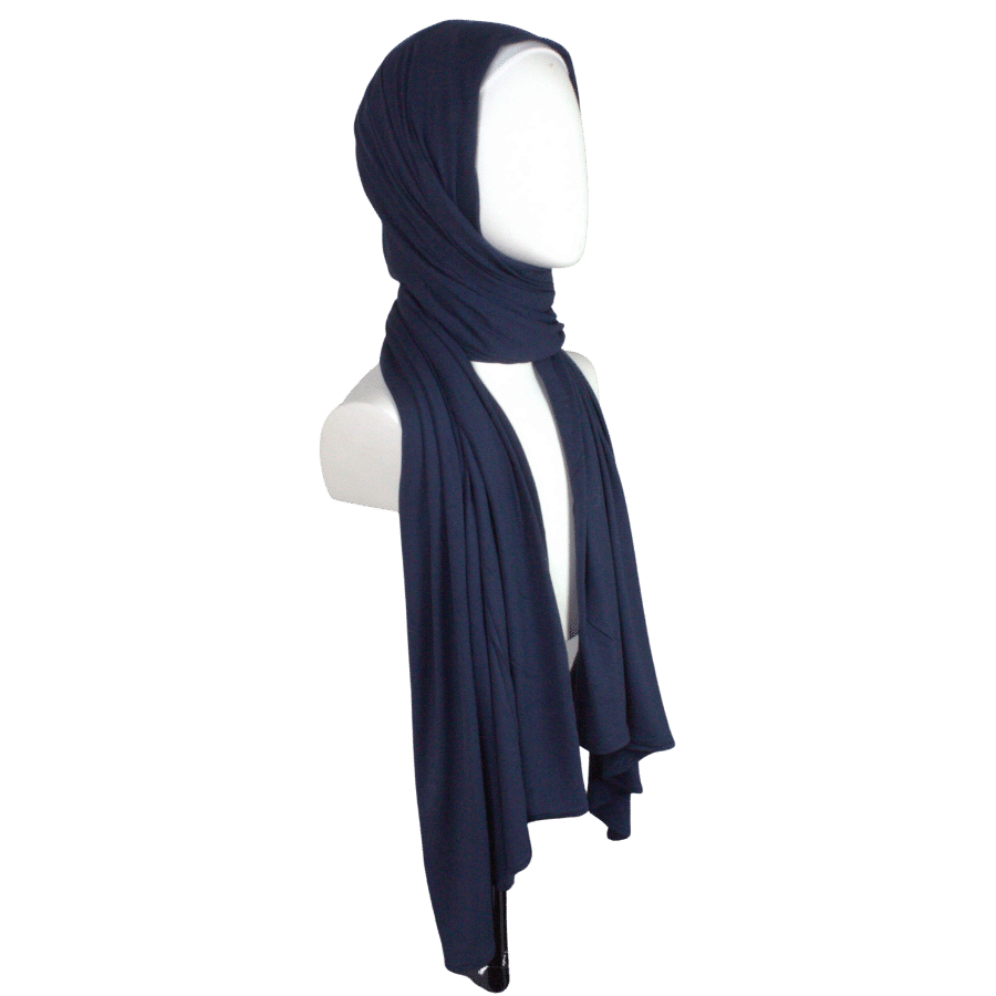 Bamboo Jersey Navy Blue - Maxi (But Not Bulky!!)