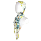 Premium Chiffon Floral hijab | Maxi Chiffon hijab  | Lina Zibdeh