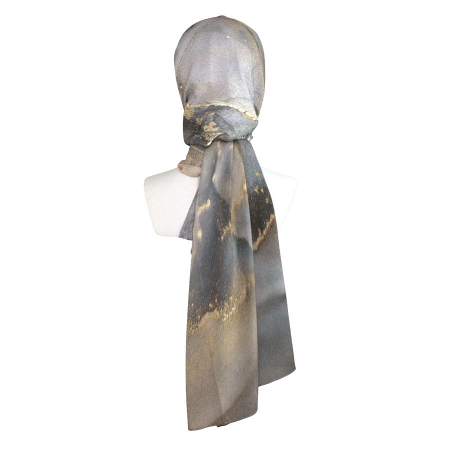 Luxury Hijab scarf Premium Soft Crepe Chiffon Hijab Maxi| Lina Zibdeh