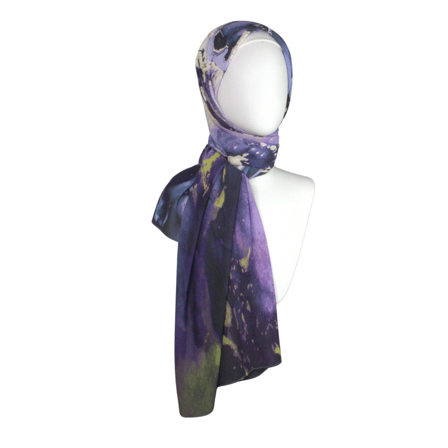 The Splendid Mood Premium Soft Crepe Chiffon Hijab -NEW