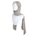 Whispering Breeze Crinkle Chiffon Hijab! Neutral Sand Beige