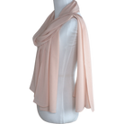 Whispering Breeze Crinkle Chiffon Hijab! Everyday Peach Blush