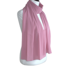 Whispering Breeze Crinkle Chiffon Hijab! Pale Mauve Blush