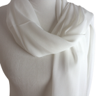 Whispering Breeze Crinkle Chiffon Hijab! Cream