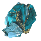 Emerald Majesty chiffon hijab displayed as a gift idea for Muslim women