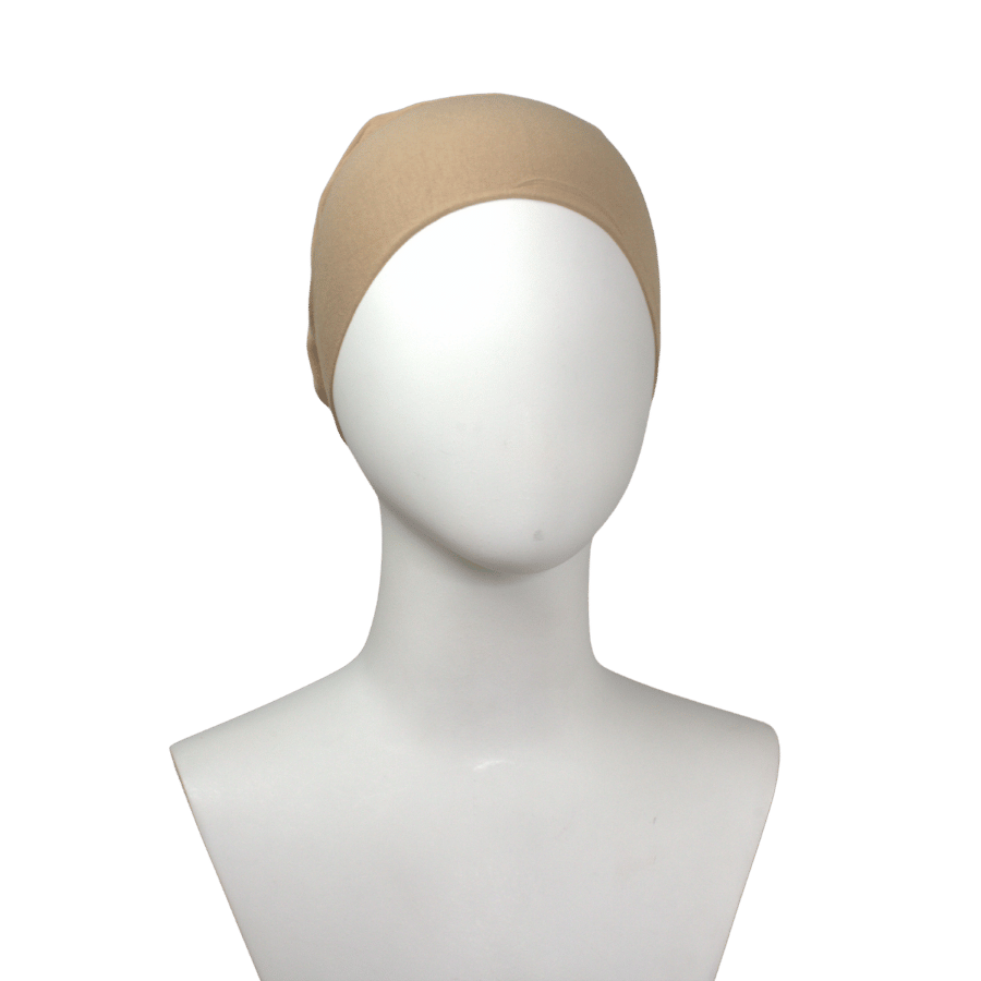 Lightweight Breathable mesh under scarf hijab cap, tie-back style for a secure fit, perfect for office wear and daily use | Lina Zibdeh