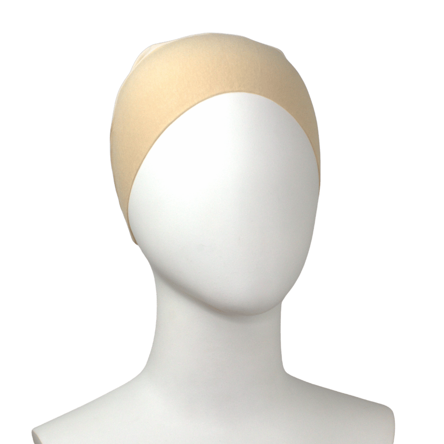 Premium mesh tie-back hijab cap under scarf, lightweight and comfortable for hot weather and all-day wear, work, gym, school girls hijabi | Lina Zibdeh