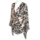 Soft, Breathable Bamboo Modal Hijab with Unique Leopard Design