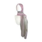 Elegant printed bamboo modal hijab for women 40+, breathable fabric, comfortable for hot weather, stylish for work or gifts  | Lina Zibdeh