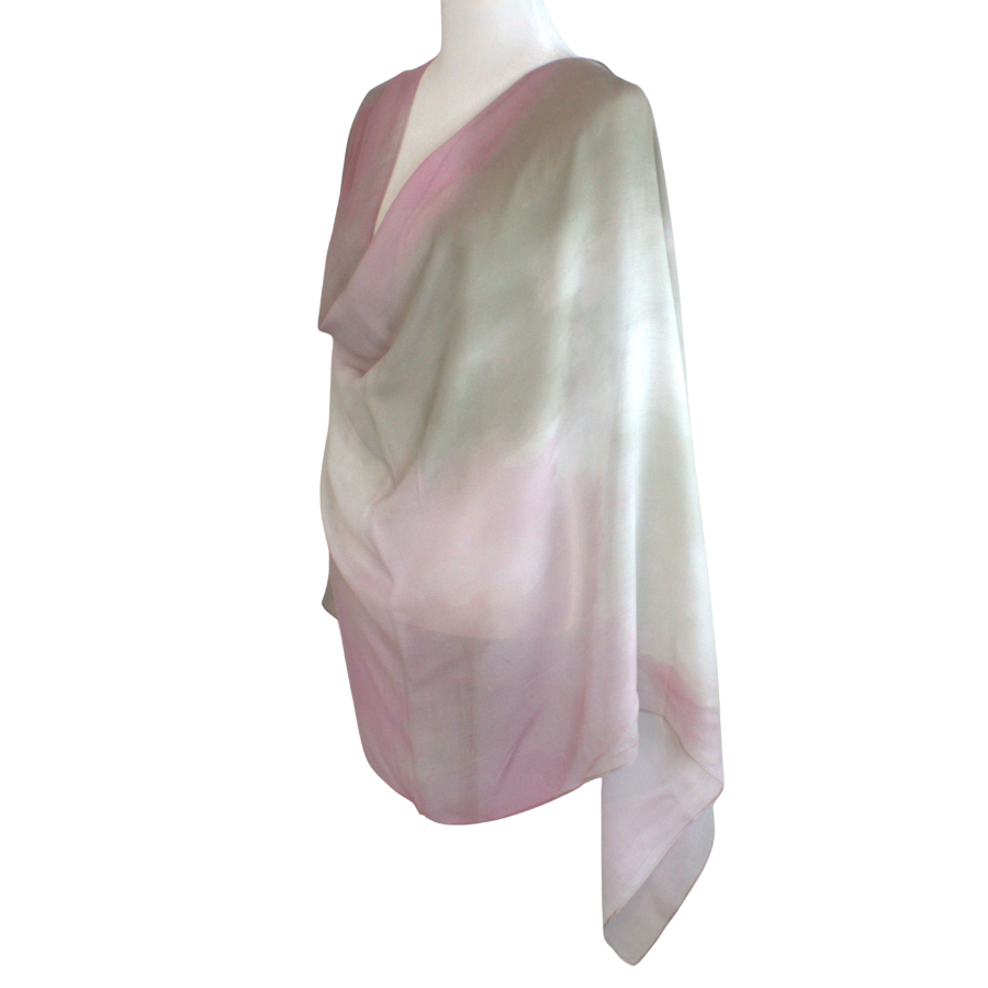 gradient printed bamboo modal hijab for women 30+, breathable fabric, comfortable for hot weather, stylish for work or gifts | Lina Zibdeh