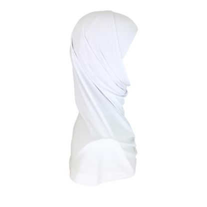 Picture of White Soft Poly-Cotton Two-Piece Amira - Regular Size