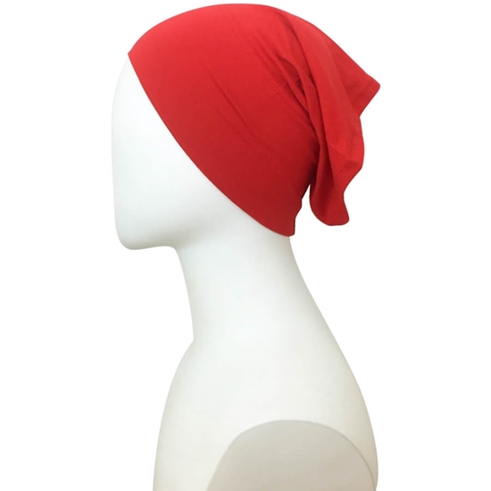 red tube cap | hijab undercap