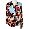 Picture of Floral Freshness Patterned Jersey Hijab  - Soft & Light