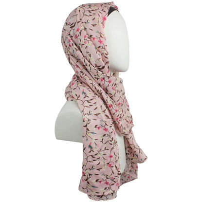 Picture of You Go Girl!! Floral Patterned Rayon Hijab