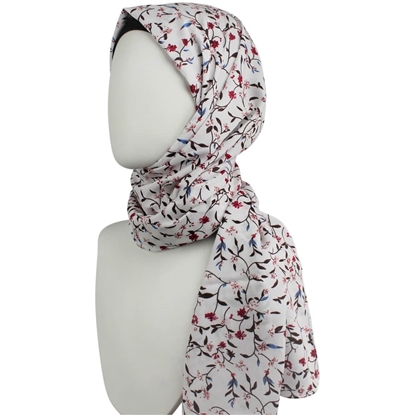 Picture of Florettes Patterned Rayon Hijab