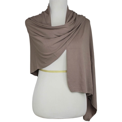 Picture of Neutral Brown Beige - Simple Jersey Hijab